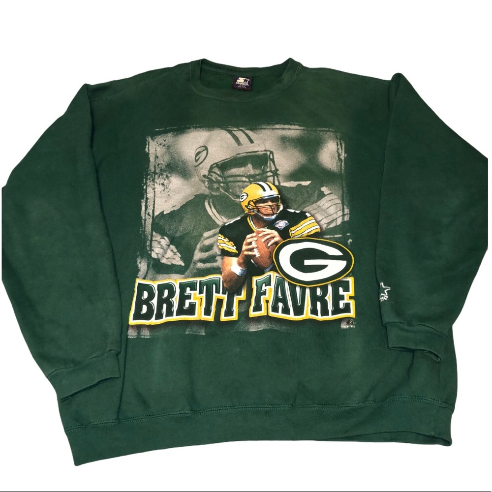 Vintage starter green bay crewneck xl